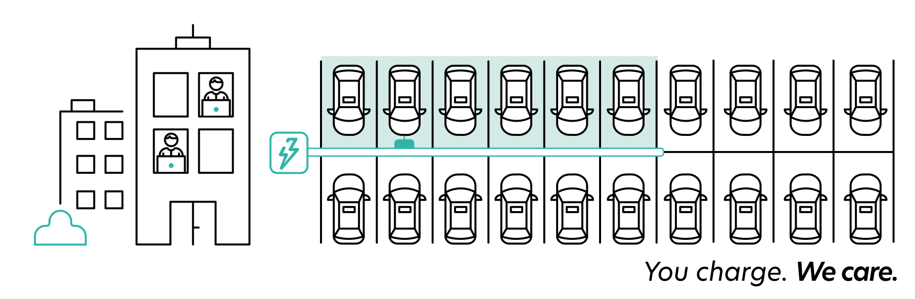 Nichtwohngebäude illustration