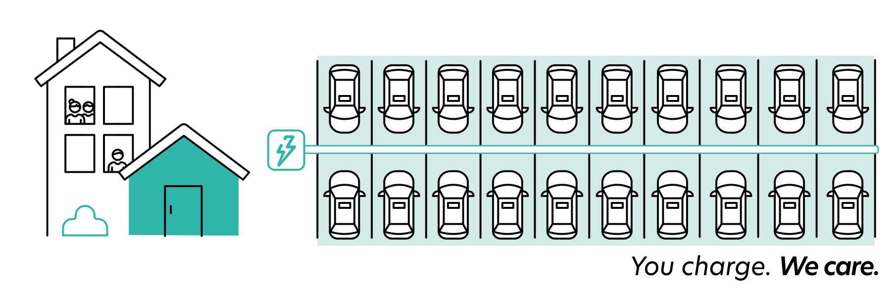 Wohngebäude illustration